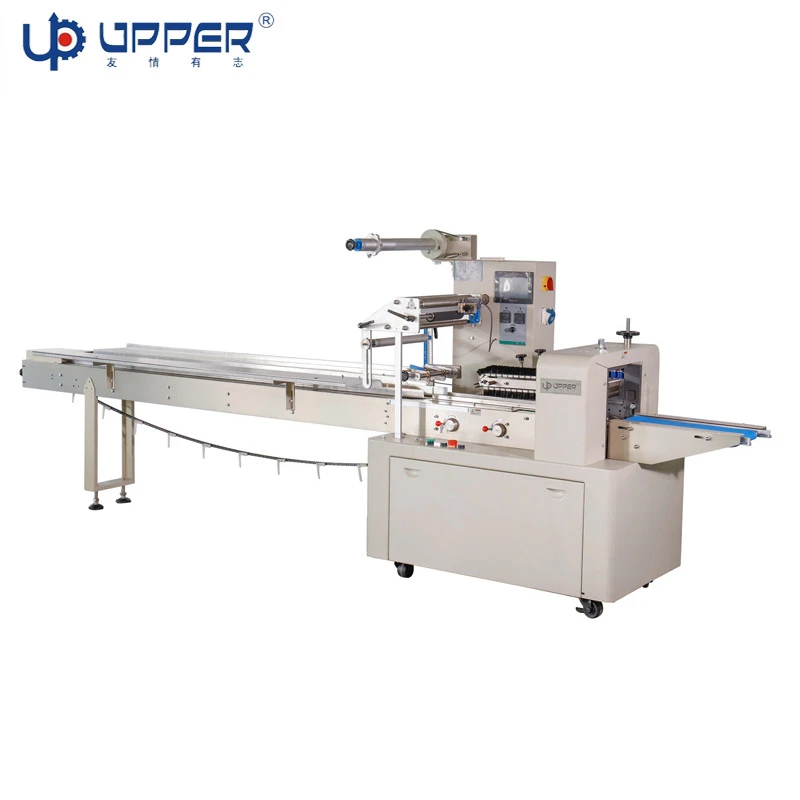 UPB-320 UPPER Multi-function Pillow packing machine food vegetables fruits biscuits egg roll Flow Packaging  Machine