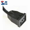 USA 12 DIY Digital Ballast Reflector Receptacle socket with 14 Gauge power cord cable used in  American US America market