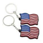 USA Flag Key Chain