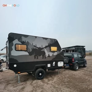 Various type customizable off road 5th wheel tiny rv home trailers