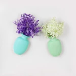 Vase Silicone Sticky Vase Hanging Plant Flower Container Pot Container Soft Bottle Flowers Silicone Vases