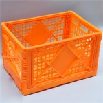 Vegetable Folding Plastic Crates For fruits and vegetables foldable plastic crate wholesale