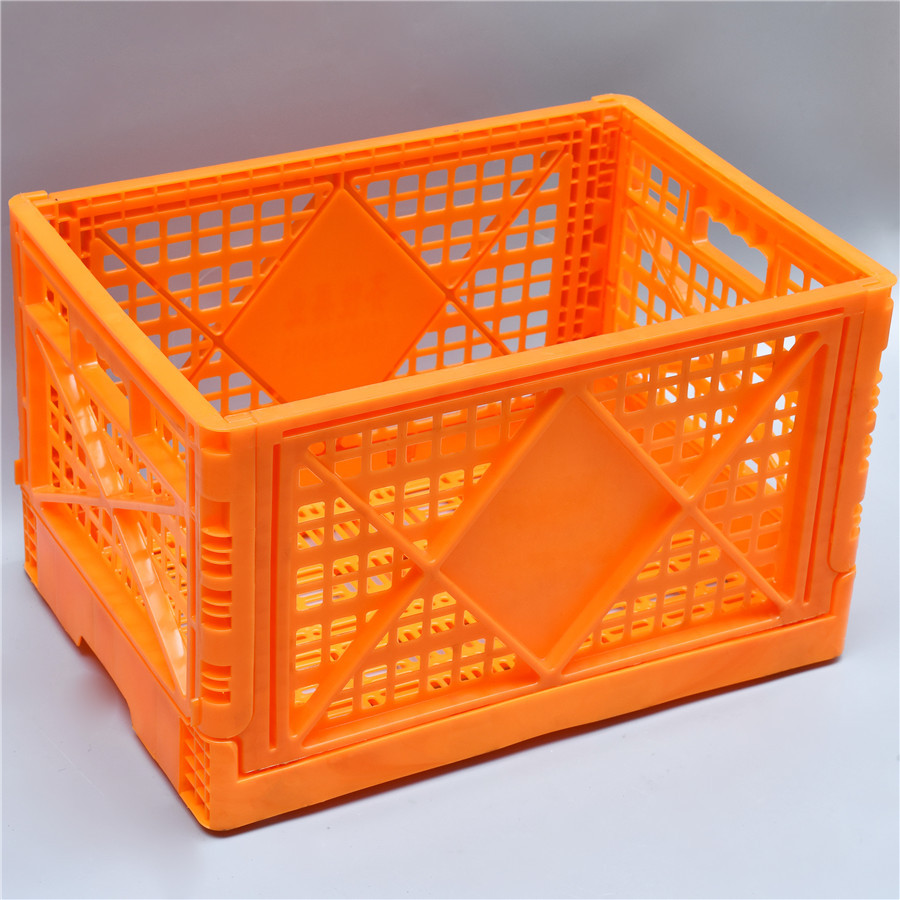 Buy Vegetable Folding Plastic Crates For Fruits And Vegetables Foldable ...
