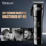 VGR high quality professional electric hair clipper rechargeable silent black hair trimmer