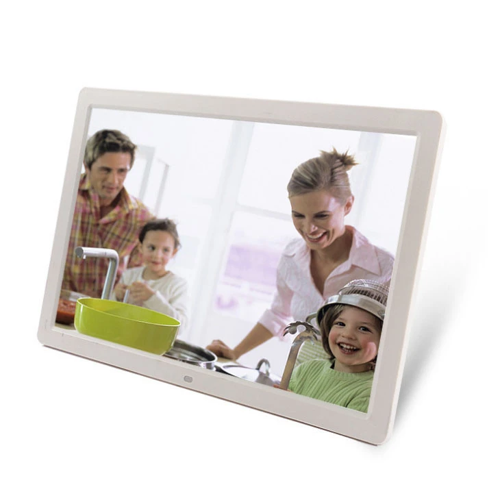 Wall Mount Big Size Electronic 17 Inch Digital Photo Picture Frame With Motion Sensor