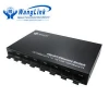 Wanglink 10/100Mbps single mode dual fiber 8X2 Fiber optic transceiver