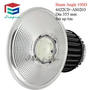 Warehouse Factory Shopping Centre Beam Angle 20D 60D 100D Copper Pipe Heat Sink 100w 150w 200W LED High Bay Light