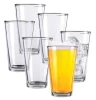 Water Glasses Cup Sets Pint Pub Beer Glasses  16 OZ Drinking  Beeres  Glasses set of 12