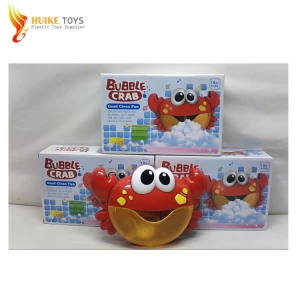 Water Toys Funny Bath Bubble Maker, Kids Automated Spout music Crab bubble Bath Toy in Russian