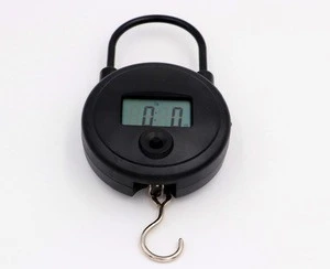 waterproof portable electronic hanging fishing scale with grip and groove for hook 25kg,30kg