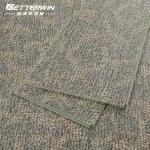 Waterproof rigid core anti slip floor tile carpet design plastic floor