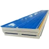 Waterproof Thermal Insulation Materials Raw Material Corrugated Roofing Sheet Prefabricated Sandwich Panel Onsite Installation