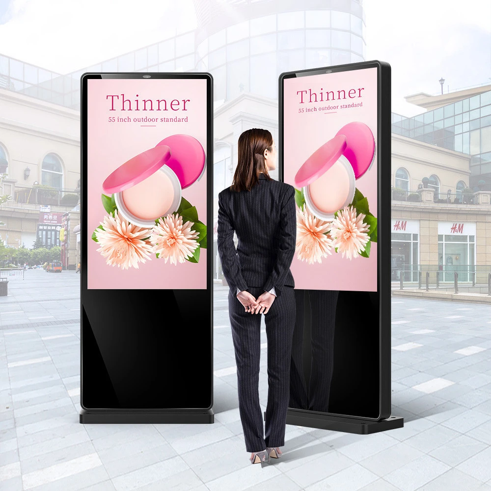 Waterproof Video Displays Lcd Touch Screen Advertising Players Advertise Outdoor Digital Signage