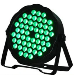 WAYU 54*3W LED flat par light RGB 3in1 par can or dmx party disco bar stage home light