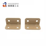 Weidebao Cheap iron bracket corner black bed frame furniture link support