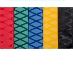 WF  Red, green, yellow, blue and black 25mm protective heat-shrinkable sleeve badminton racket