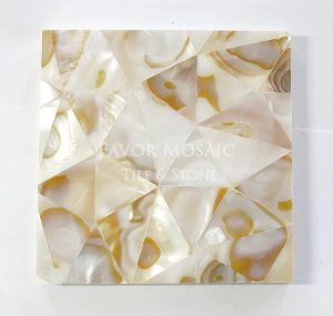 White color wall panel mop shell mother of pearl mosaic tiles