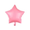 Wholesale 18inch Round & Heart & Star Macaron Foil Balloons Inflatable Valentines day& Weeding Party Decoration Balloon