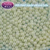 wholesale 4mm-16mm round loose ABS plastic bead no hole for clothes garment clothes