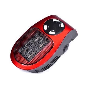 Wholesale 500W Electric Fan Time Control Portable Compact Mini Heater Space Heater for Home and Office