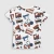 Import Wholesale Baby Boys Cartoon Printed T Shirt Cotton Kids Tops Shirts from China