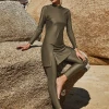 Wholesale Burkini Women Sportswear Muslim Swimwear Girls Islamic Swimsuit Burkini Pour Femme Musulman