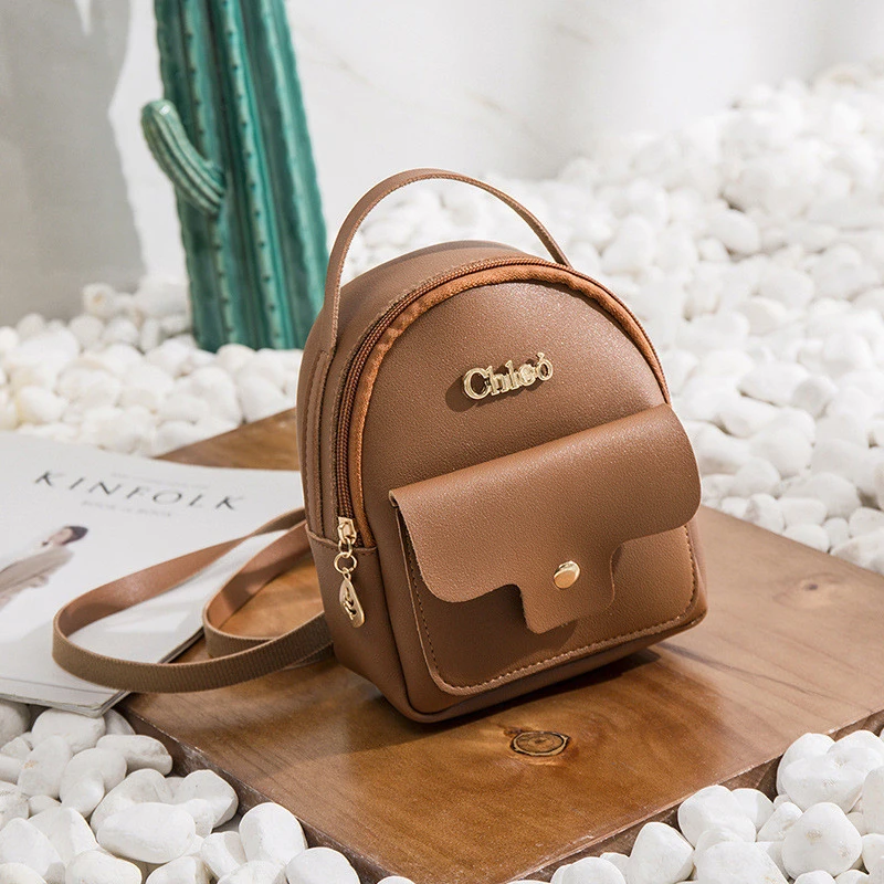 Wholesale Cheap Mini Leather Purse Backpack