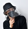 Wholesale Custom Anti Fog Anti Splash Anti Spitting Dust Proof Anti Virus Windproof Protective Mask Full Face Bucket Hat