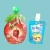 Import wholesale custom reusable baby food spout pouches composite material for fruit juice from China