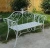 Import Wholesale Durable Antique Bronze Decorative Outdoor Garden Patio Furniture Metal Scroll Bench from China