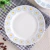 Import Wholesale Four Color Flower Ceramic Plate Dinner Plate Porcelain Tableware Plates Sets Dinnerware from China