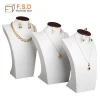 Wholesale handmade custom luxury white necklace mannequin
