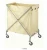 Import wholesale heavy duty stainless steel hotel laundry trolley and cart linen trolley housekeeping service cart from China