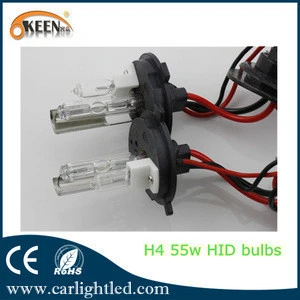Wholesale HID Xenon Bulb 55W 12V Lamp Bulbs Car Auto Xenon Headlight H4 4300K