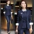 Import Wholesale High grade  Slim fit formal women elegant skirt suits for office ladies Uniform business suit Wool like fabric from China