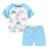 Import Wholesale infant toddler clothing 100% cotton short sleeve t-shirts+shorts sets boy outfits 2-7y fashion children&#039;s clothing set from China