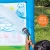 Import Wholesale kids Drawing toys Giant PVC inflatable easy clean outdoor easel Drawing Board for kids from China