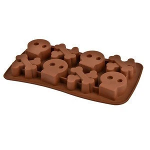 Wholesale Kitchen Tool Unbreakable Cooking Mould Silicone Chocolate Cookie Mold