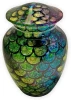Wholesale My Pretty Mermaid Hand Painted Custom Cremation Urn Child/Extra Small Adult Cremation Serene Funeral jar modern design