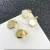 Import Wholesale Natural white color Abalone Shell Simple Hexagon shape Pendant Charm For Jewelry DIY For Necklace from China