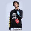 Wholesale New Arrivals Youth Unique Printing Loose Fit Street Wear Sweatshirt