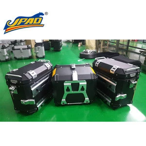 Wholesale or retail high quality metal motorcycle side box and tail box