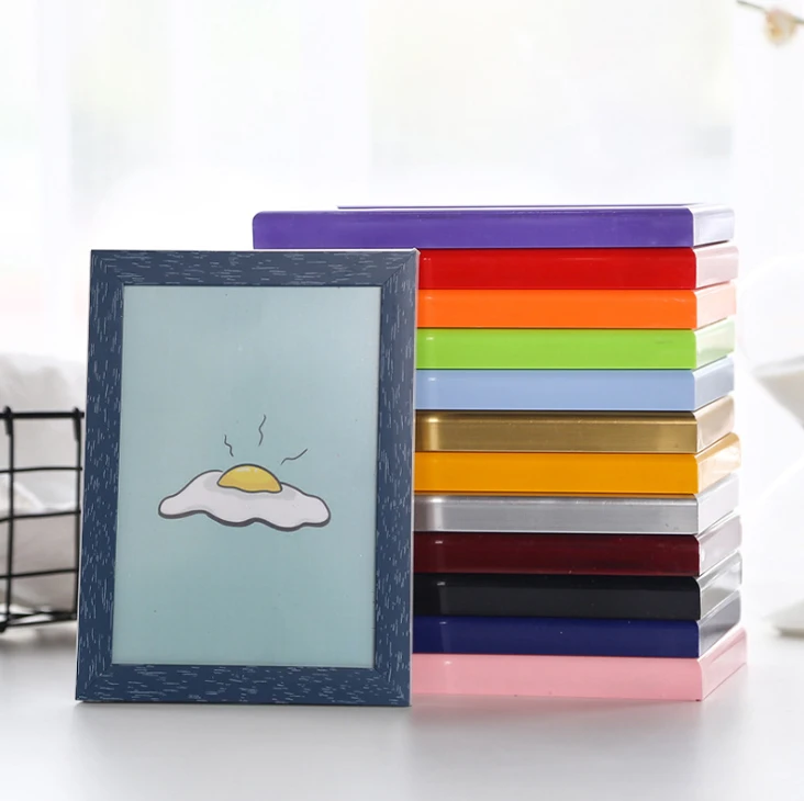 Wholesale Picture Photo Plastic Frames Single All Size Home Decor Frame With Standing and Hanging