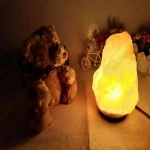 Wholesale pink natural crafts crystal himalayan salt lamp