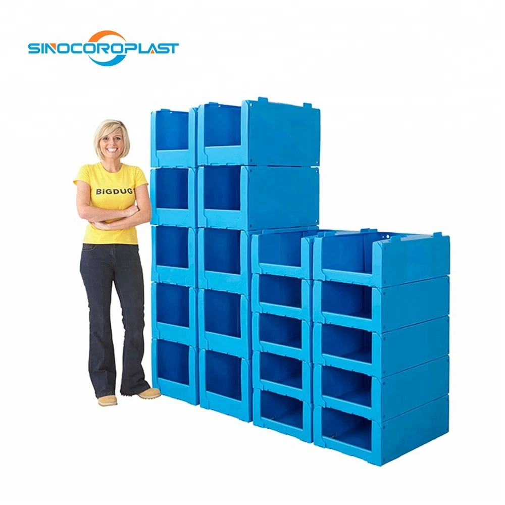 Wholesale Plastic Crates Stackable Turnover Box With Lid