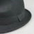 Import Wholesale polyester fiber party fedora hat custom logo band from China