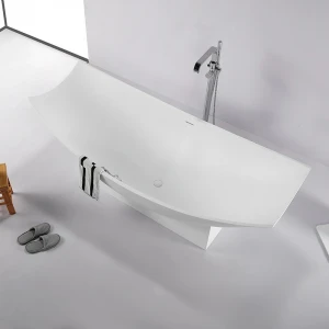 wholesale price household bathroom artificial stone modern bathtub