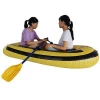 Wholesale PVC thickened inflatable wear-resistant folding kayak 2 person air fishing boat