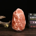 Wholesale rock lamp Himalayan blood salt lamp Pakistan imported rose salt lamp
