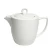 Import Wholesale teaware pure white embossed porcelain sugar pot / teapot creamer sugar pots from China
